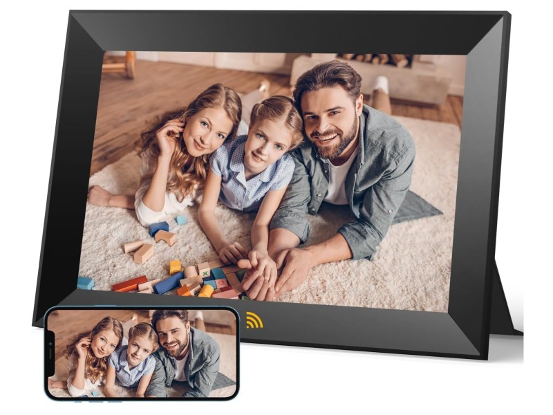 Marco de fotos digital para salón