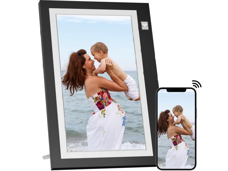 Marco digital para escritorio y oficina