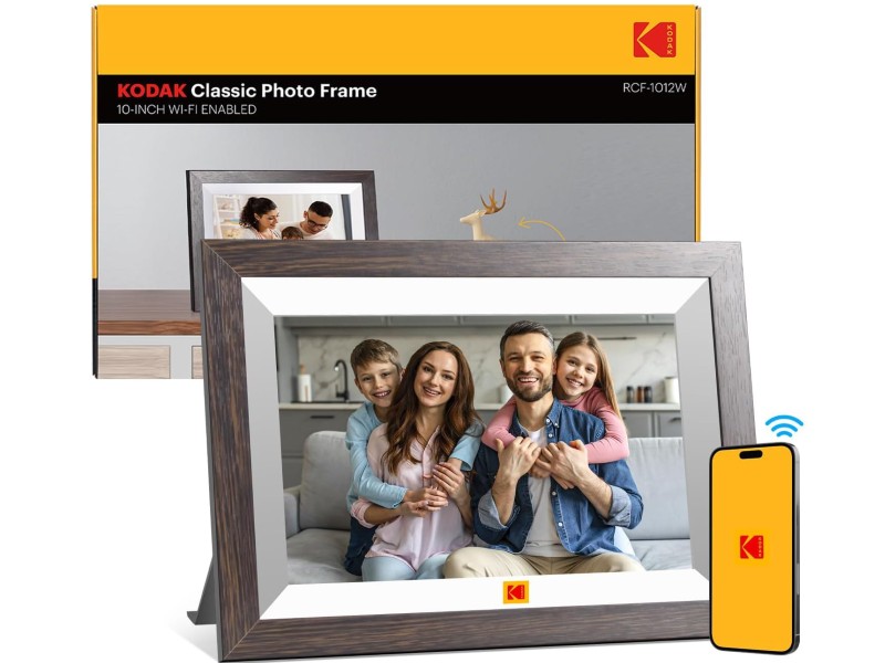 Marco electrónico para fotos familiares