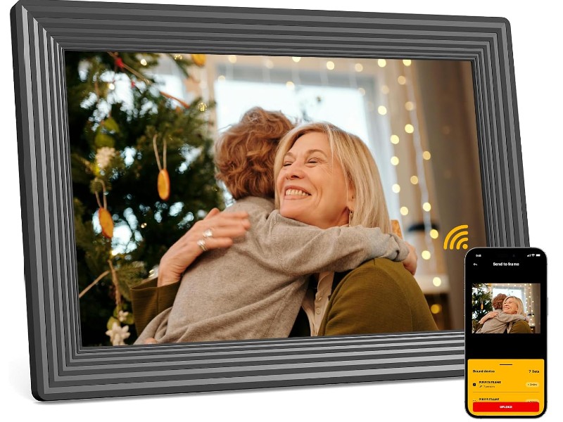 Marco digital moderno para fotos