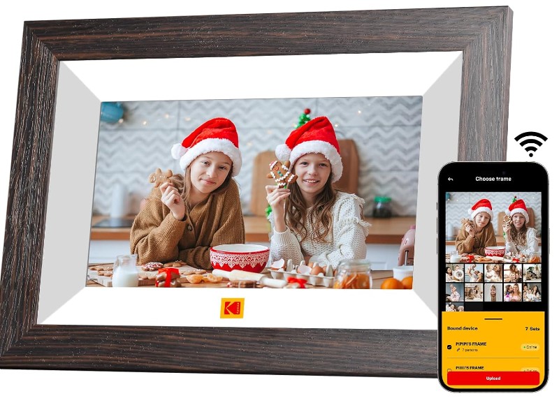 Marco digital para regalo de familia