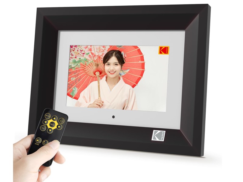 Marco de fotos digital para dormitorio