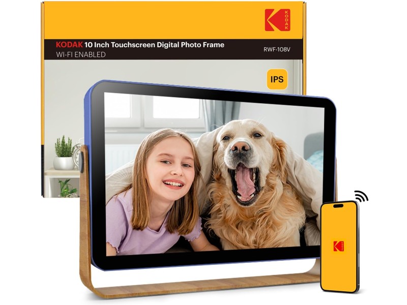 Marco de fotos digital para casa y oficina